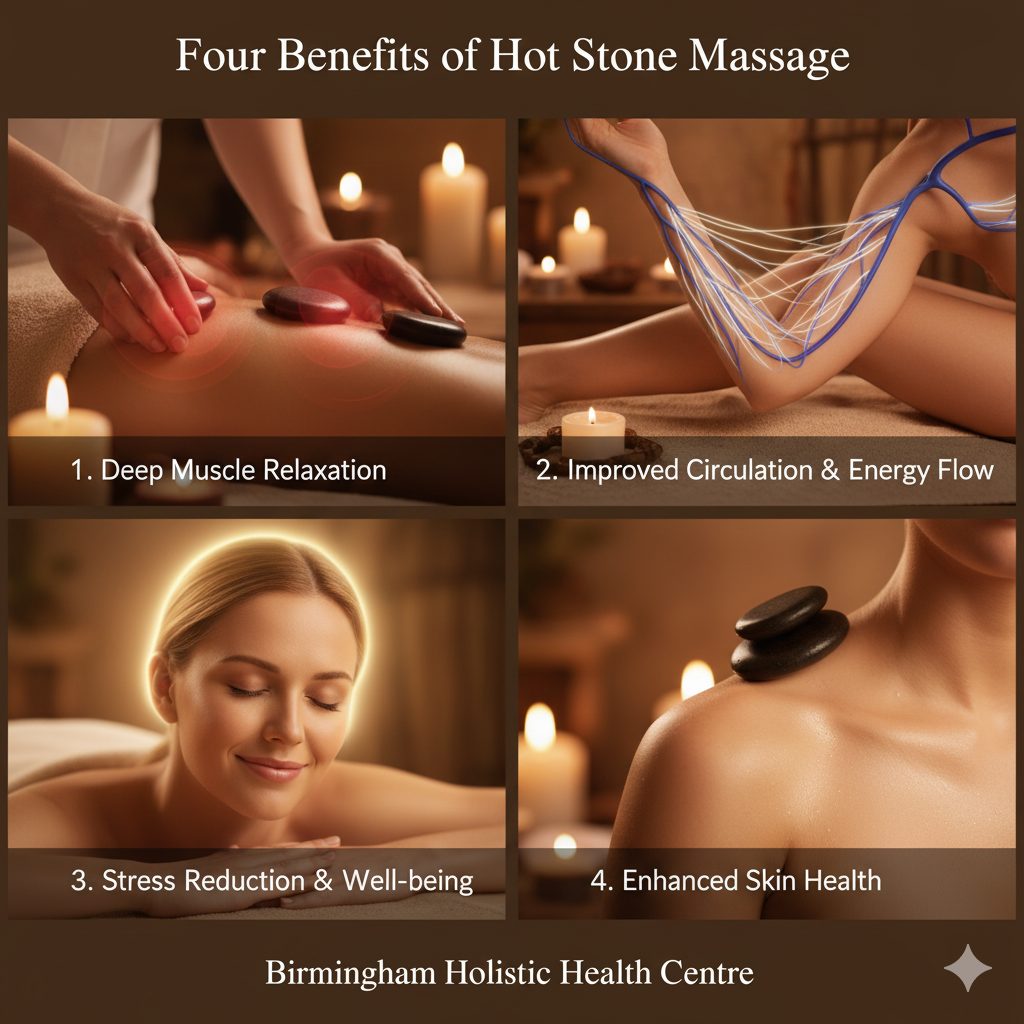 Hot Stone 4 hot stone massage at Birmingham Holistic