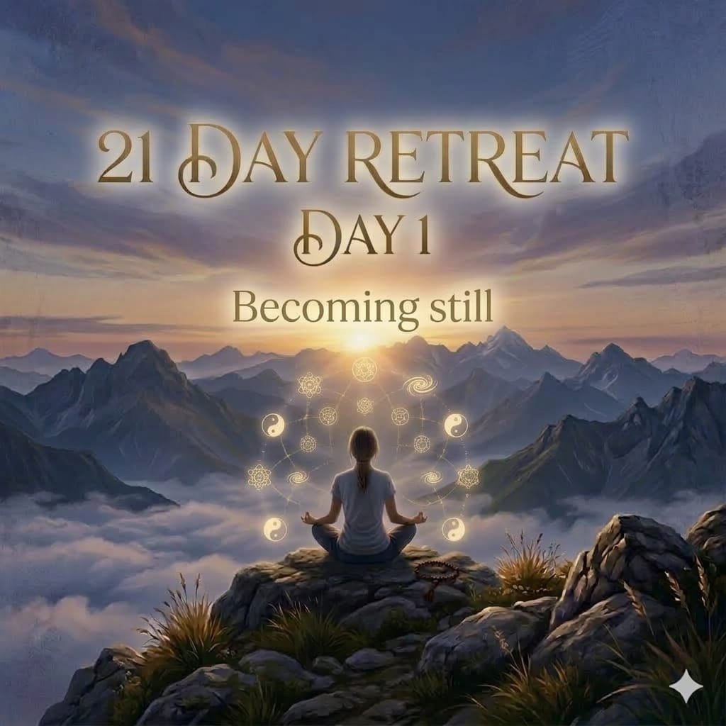 Day 1 – Becoming Still