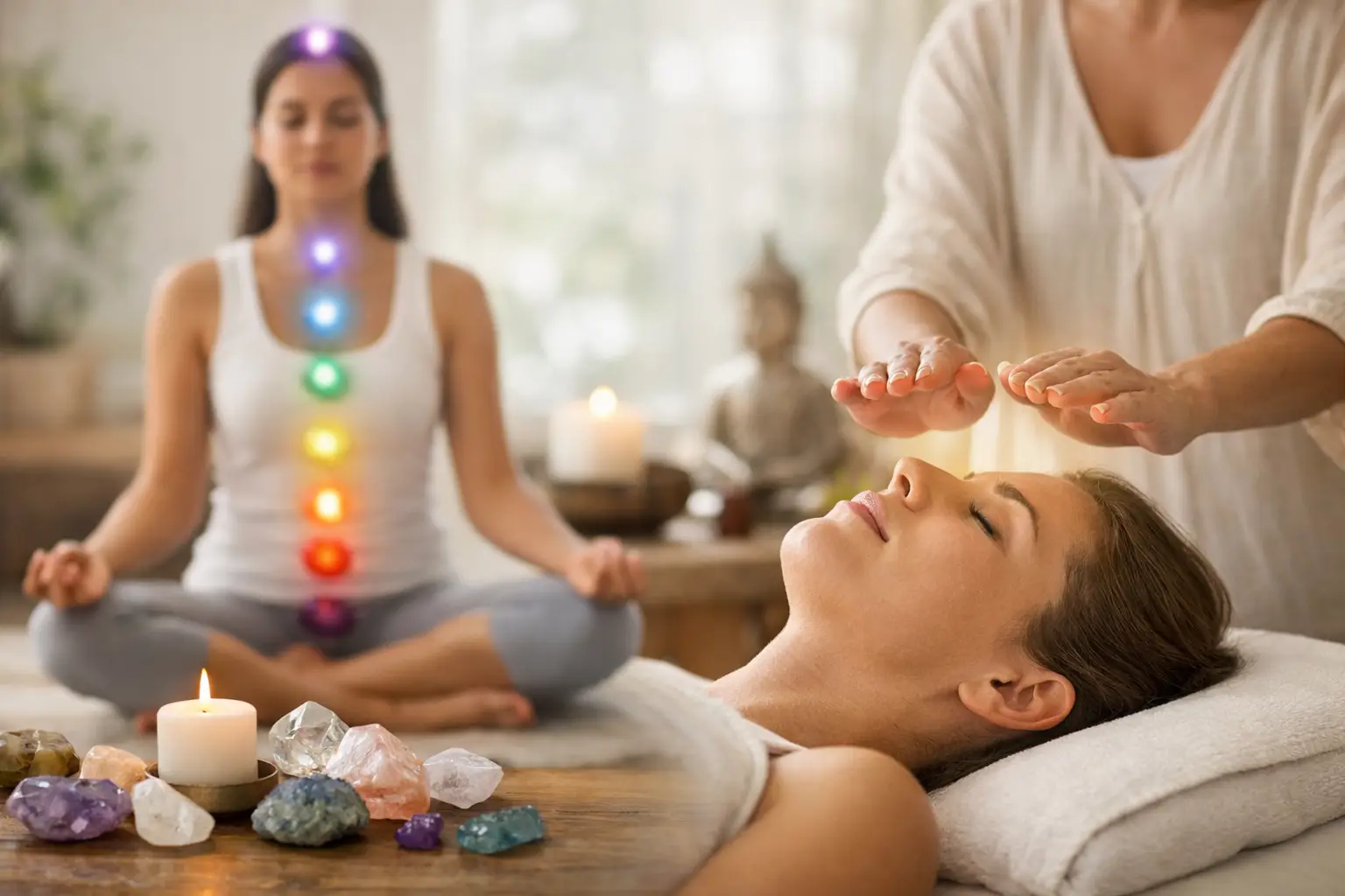 Difference Between Chakra Healing and Reiki