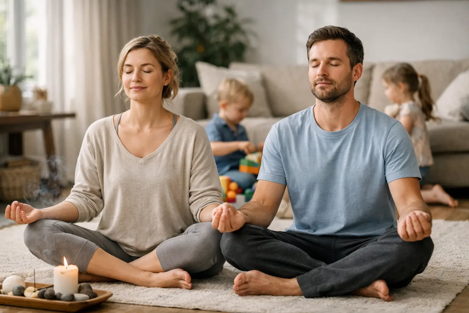 Guided Meditation for Busy Parents at Home